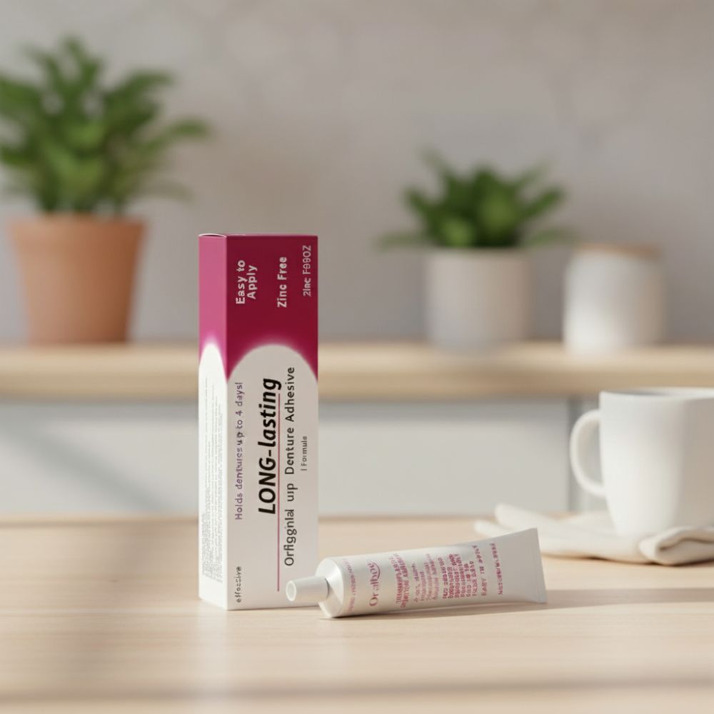 Dentaclean Fix+ : Crème adhésive pour dentiers