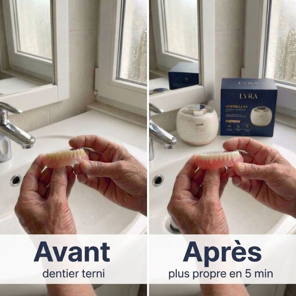 DentaClean – Nettoyeur à Ultrasons & Stérilisateur UV