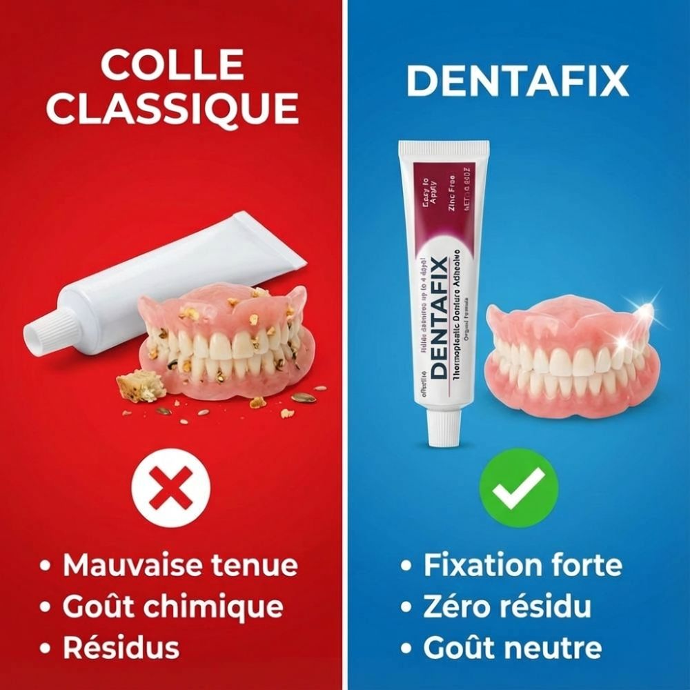DentaFix : Crème adhésive pour dentiers